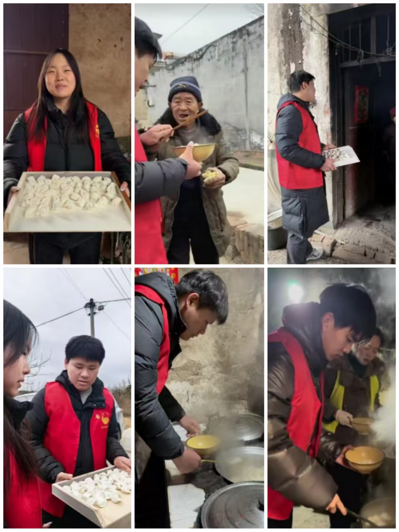 三门峡职业技术学院：新春敬老行 志愿暖人心
